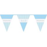 Vlaggenlijn Babyshower Blauw