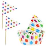 Cupcake Set Wit Ø11cm