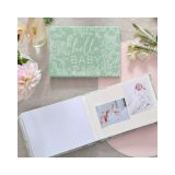 Linnen Fotoalbum Hello Baby Floral Ginger Ray