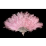 Waaier 'Fluffy' Roze