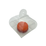 Transparante PVC Geschenkdoosjes - 6x6x9cm - 12 Stuks