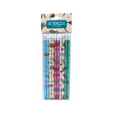 Potloden met gum schoolthema