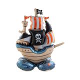 Folieballon Piratenschip
