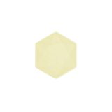 Bordjes Hexagon Klein Geel