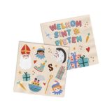 Servetten Welkom Sint & Pieten