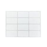 Blanco Etiketten Zelfklevend S (12 op 1 vel, 10 vellen)