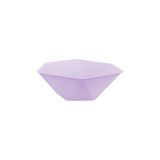 Hexagon Kommen Paars 14,8cm (6st)