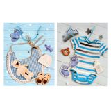 Cadeautas Baby Blauw - Stijlvolle en Unieke Verpakkingen voor Babycadeaus.