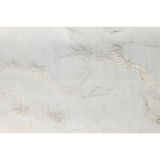 Decoratiestof Fluweel Marmer Wit (28x150cm)