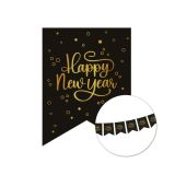 Prachtige Metallic Happy New Year Vlaggenlijn (10m)