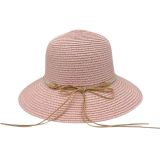 Zomerhoed Aflopende Rand Dames Roze