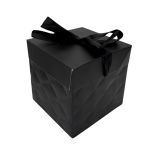 Cadeaudoos Geruit Zwart 10cm - Luxe cadeauverpakking