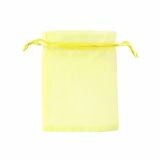 Organzazak M 10x13cm Geel