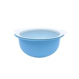 Vergiet Rond Blauw/Wit (2dlg)