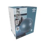  Umbro Fitnessbal 55 cm in gebruik voor balans- en core-oefeningen.