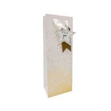 Wijntas Wit & Metallic Goud – Stijlvol en Praktisch