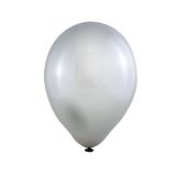 (50st) Metallic Ballonnen Zilver
