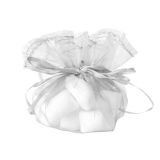 Organzazak Ø24cm Zilver