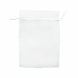 Organzazak L 13x19cm Wit (12st)