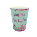 Bekers Zeemeermin - 8 stuks