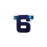Letterslinger 6 Blauw
