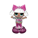 AirLoonz Folieballon L.O.L. Glam Diva