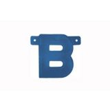Letterslinger B Blauw