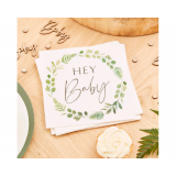 Servetten Hey Baby Botanical Ginger Ray (16st) 