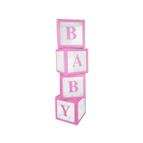 XL Baby Deco Blokken Roze