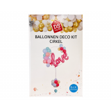 Ballonstandaard met cirkel