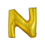 Folieballon N Goud (43cm)