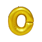 Folieballon O Goud (43cm)