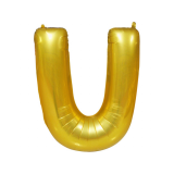 Folie Ballon U Goud 40cm