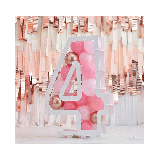 Ballonnen Mozaïek Standaard Cijfer 4 Ginger Ray