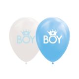 Ballonnen Boy - Blauw & Wit