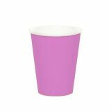 Kartonnen Bekers Paars - 20 stuks