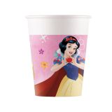 Papieren bekers Disney Princess - 200ml - 8 stuks