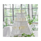 Drinkpiramide 3-lagen Wit Ginger Ray 