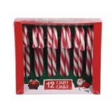 Rood & Witte Candy Canes - 12 stuks