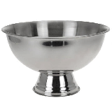 Champagneschaal op voet RVS
