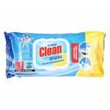 At Home Clean Wipes Lemon (55st) 