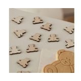 Houten Confetti Teddy Beertjes Ginger Ray