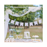 Slinger Christening Wit & Groen Botanical Ginger Ray