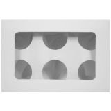 Cupcake Box 6 Wit