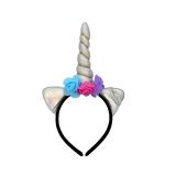 Diadeem Unicorn Zilver