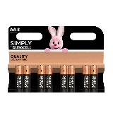 Duracell Plus AA Alkaline (8st) 