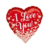 Folieballon I Love You! Hart (43cm)