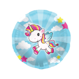 Folieballon Unicorn Wimpers 