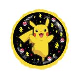 Folieballon Pokemon Pikachu Rond (43cm)
