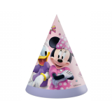 Feesthoedjes Minnie Mouse (6st)